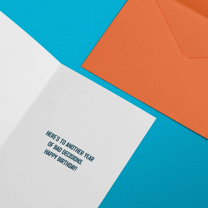 Terrible Decisions Card