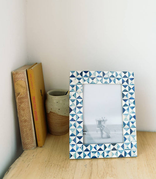 Varuna 5x7 Cobalt Picture Frame