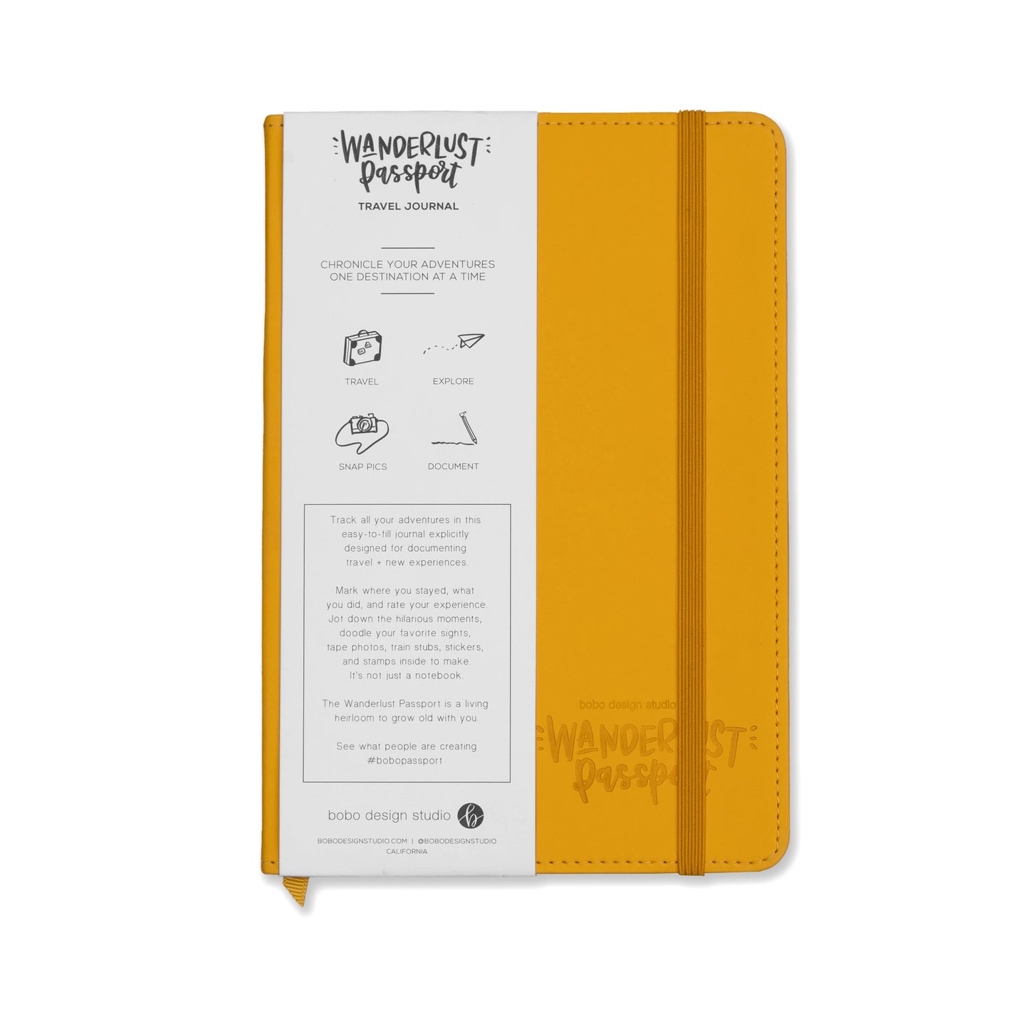 Wanderlust Travel Passport Journal