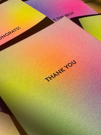 Rainbow Thank You