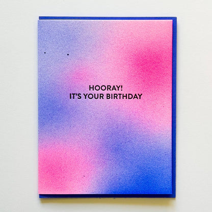 Hooray! It's Your Birthday Card