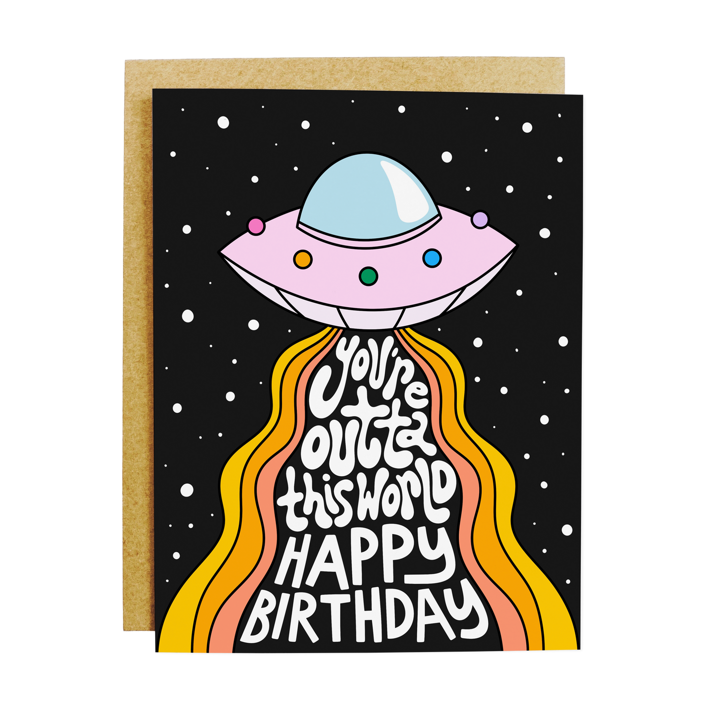 Outta This World Birthday Card