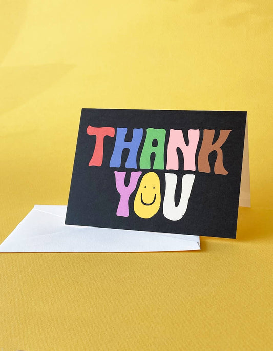 Groovy Thank You Notecards, Boxed Set of 12