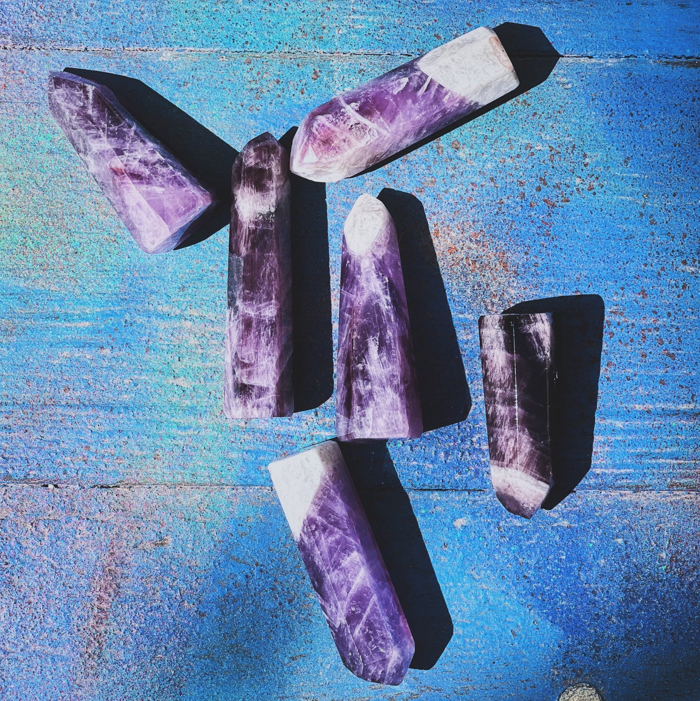 Chevron Amethyst Point