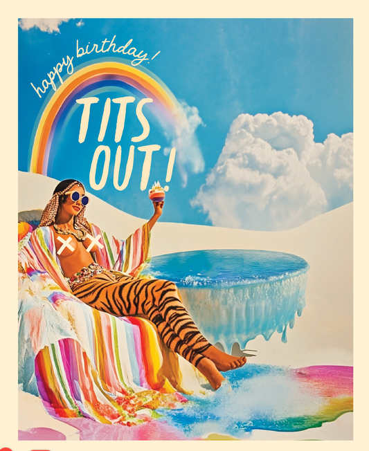 Tiger Rainbow Girl