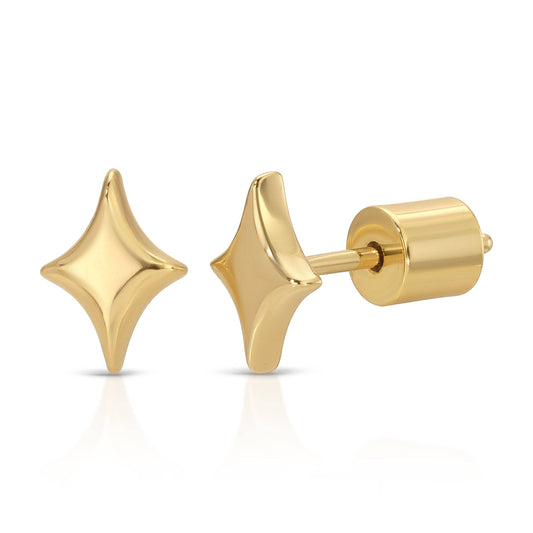 Lustra Puffy Star Studs