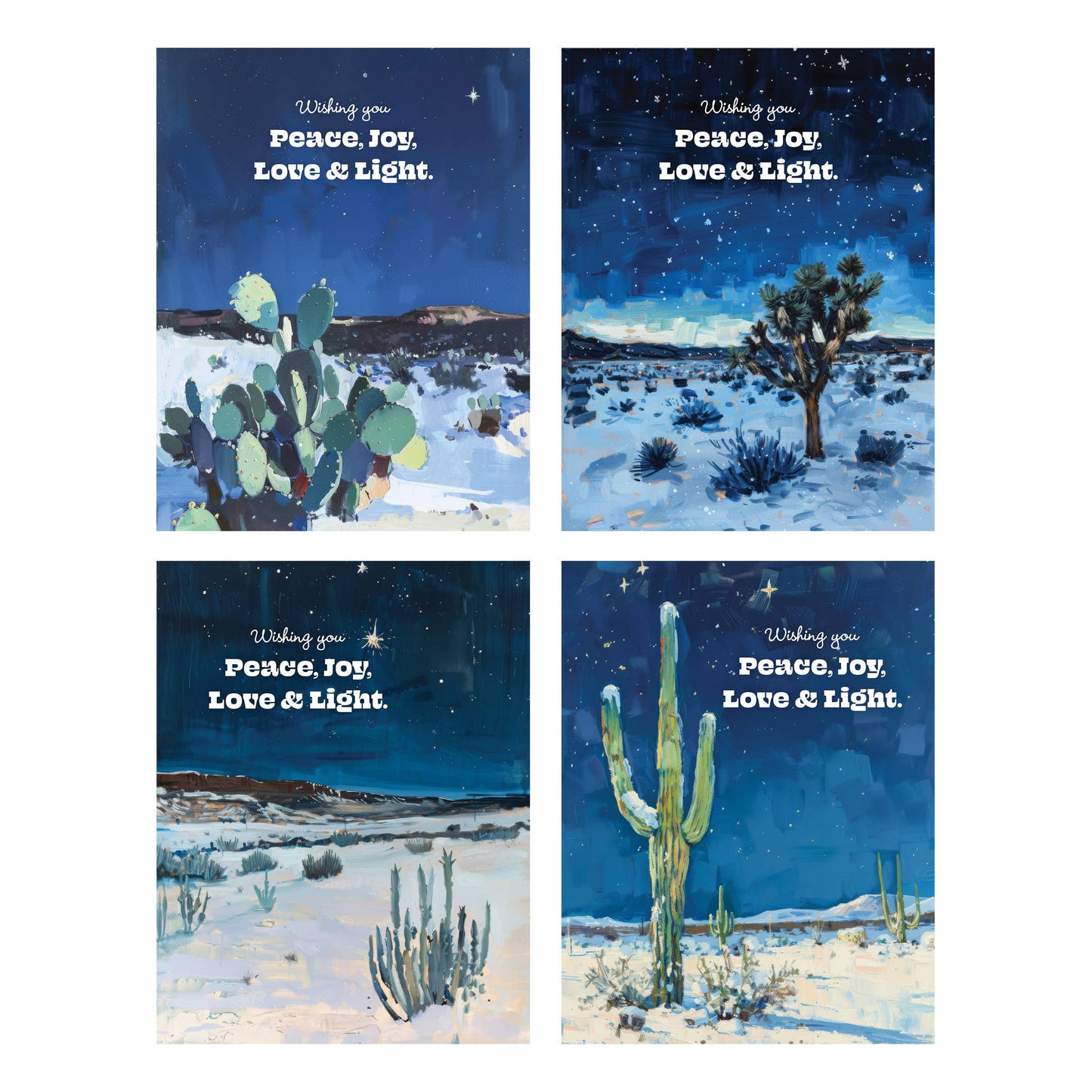 Desert Starlight Holiday Box Set Notecards