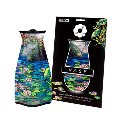 Mellon House Waterlilies Expandable Vase