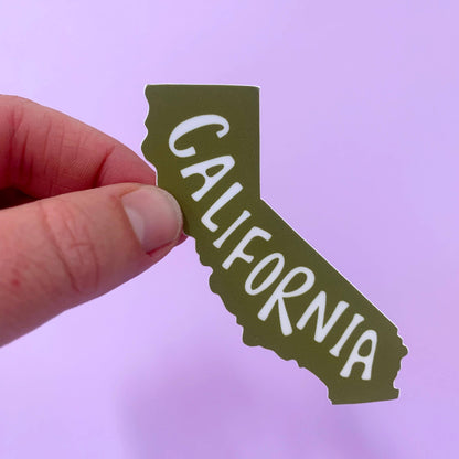 California Vinyl Sticker