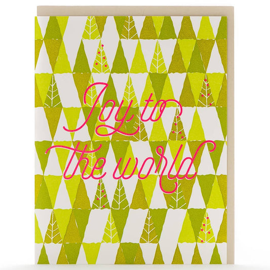 Joy to the World Modern Card