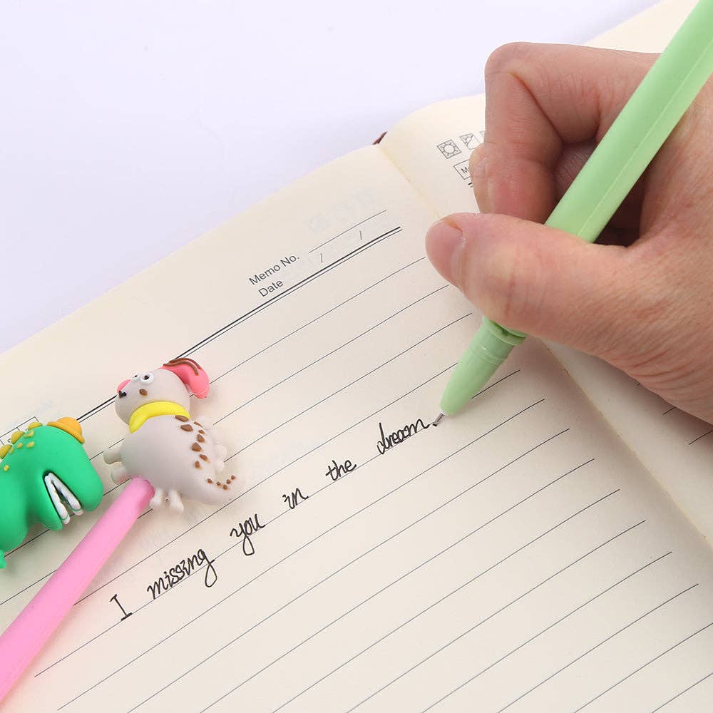 Cartoon Dino Gel Pen