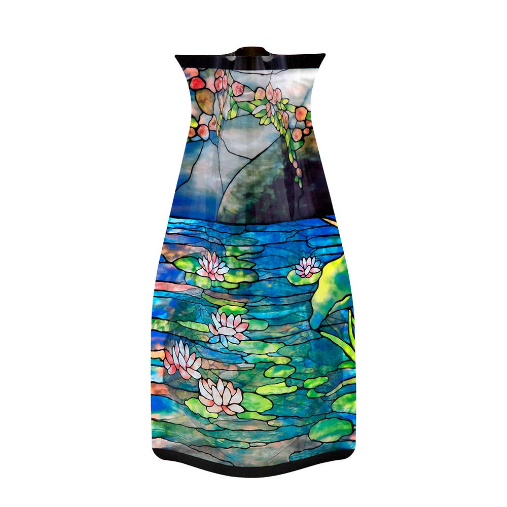 Mellon House Waterlilies Expandable Vase