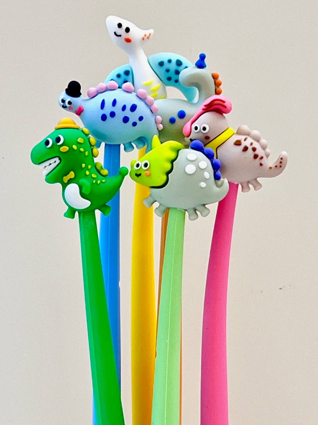 Cartoon Dino Gel Pen