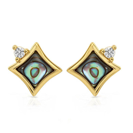 Stellina Abalone Studs