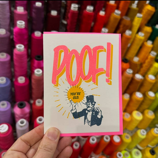 Poof! You're Old!