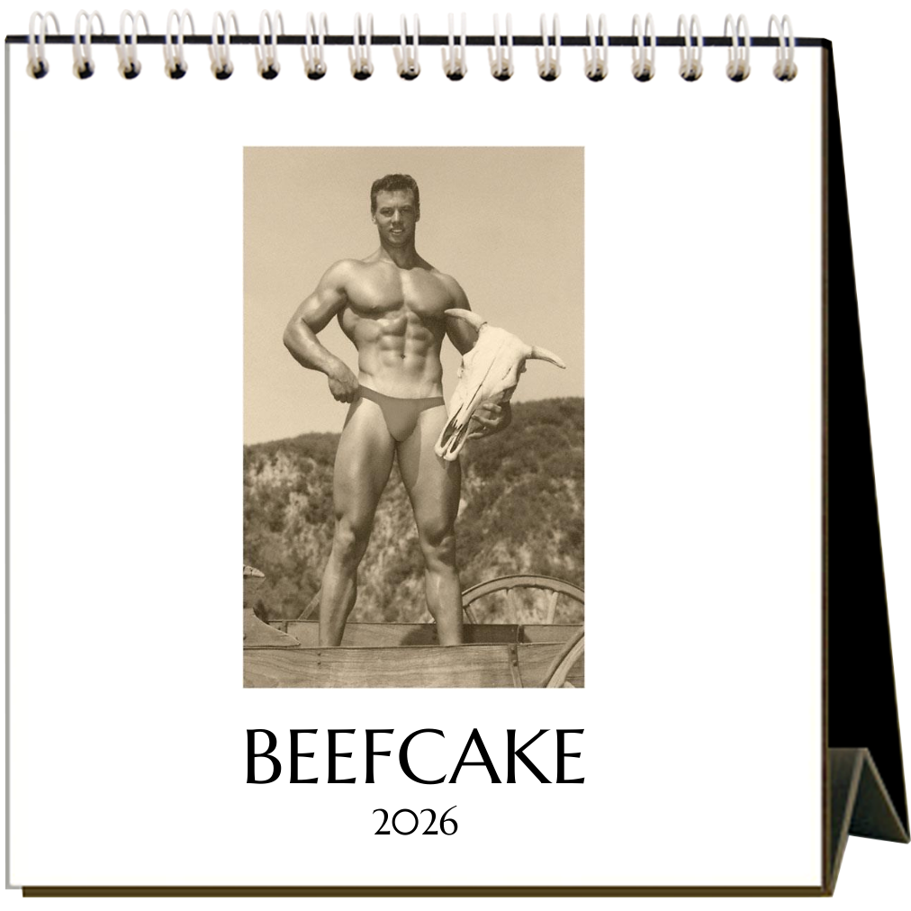 Beefcake 2026 Desk Calendar