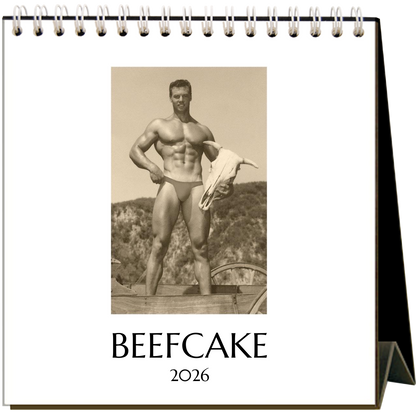 Beefcake 2026 Desk Calendar