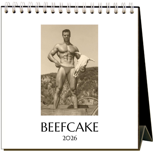 Beefcake 2026 Desk Calendar