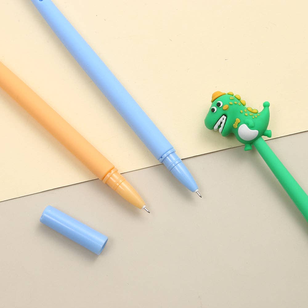 Cartoon Dino Gel Pen