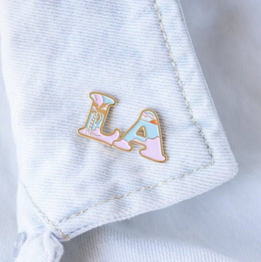 LA Los Angeles Enamel / Lapel Pin