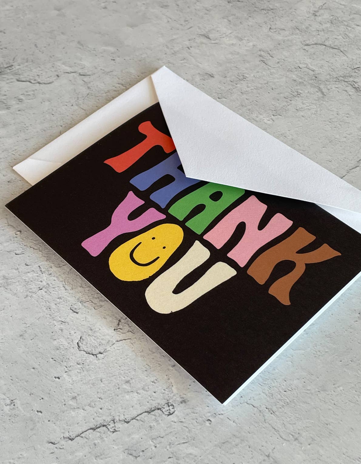 Groovy Thank You Notecards, Boxed Set of 12