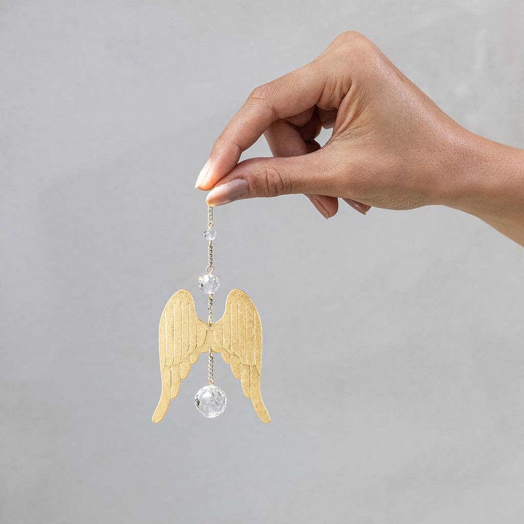 Wings/Protection Mini Suncatcher