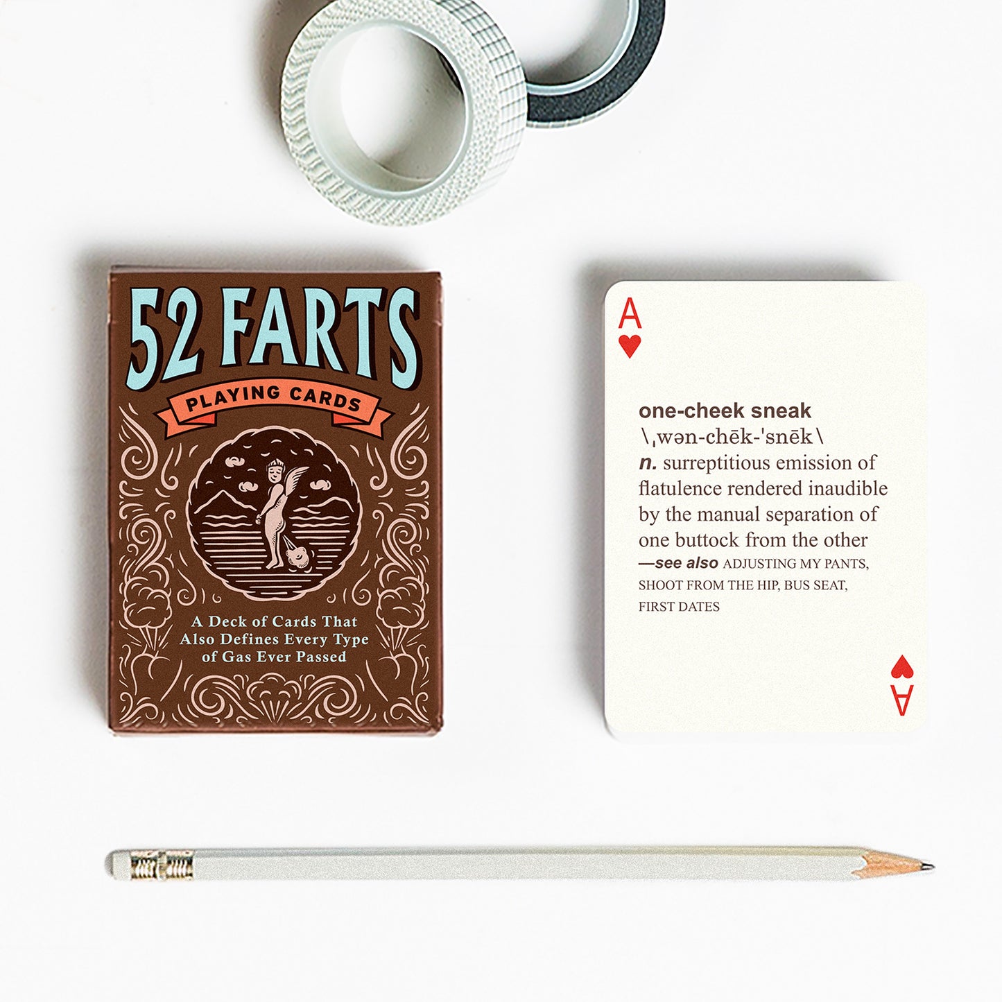 52 Farts Playing Cards