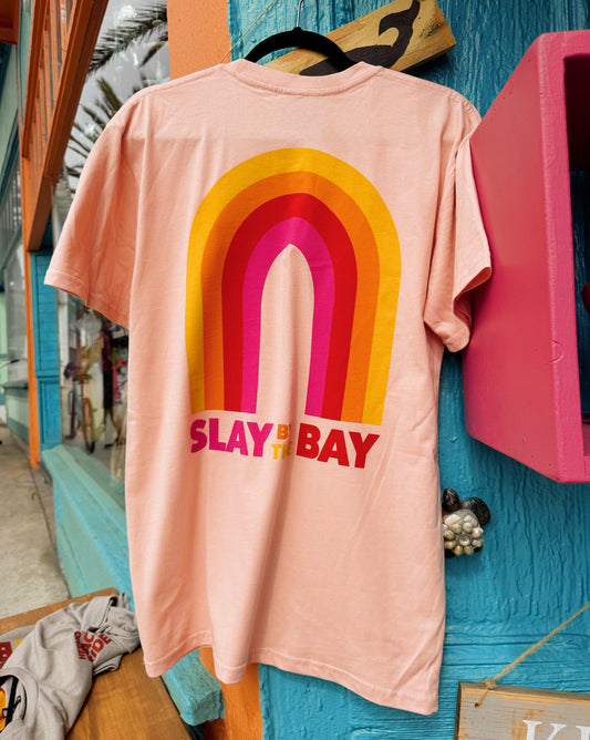 Slay the Bay T-shirt /Light Pink