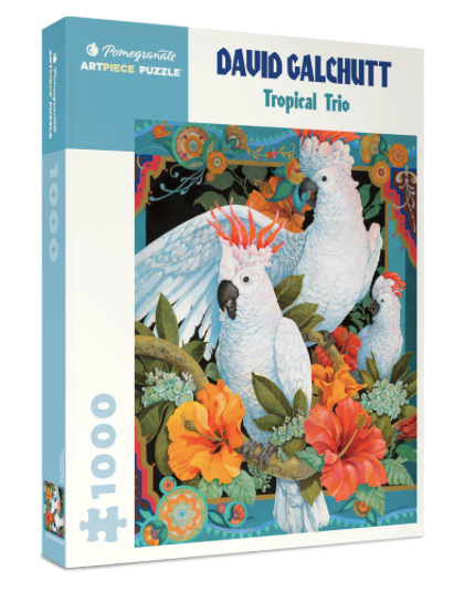David Galchutt: Tropical Trio 1000-Piece Jigsaw Puzzle
