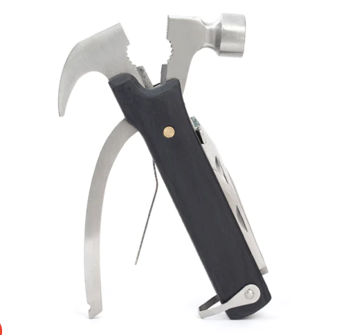 Wood Multi Hammer Tool, Black