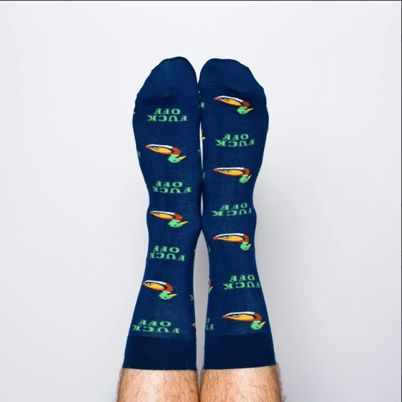 Duck Off Men's Crew Socks