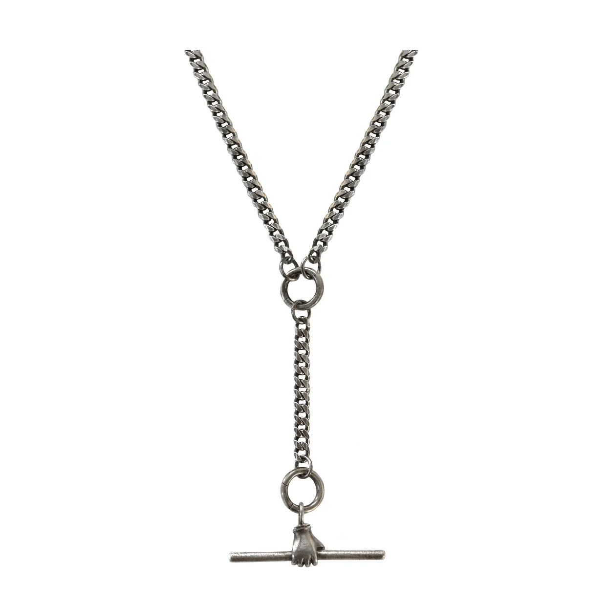 Toggle Hand Charm Holder Necklace