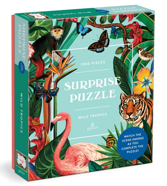 Wild Tropics Surprise Puzzle, 1000 Pieces