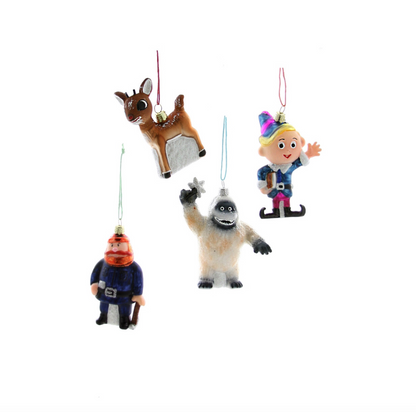 Retro Rudolph Characters Ornament