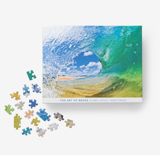 Clark Little Art of Waves, 1,000 Pc Puzzle