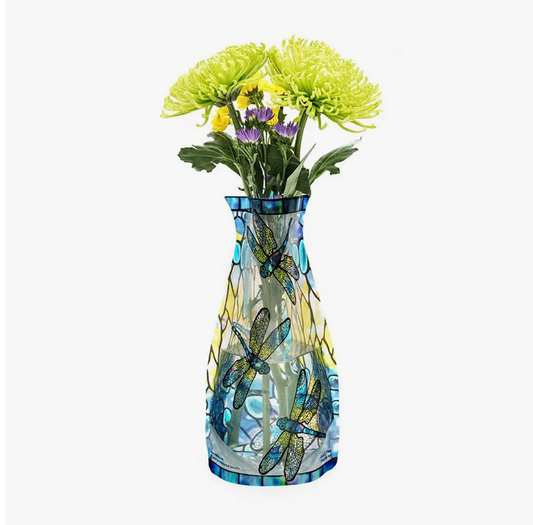 Dragonfly Expandable Vase