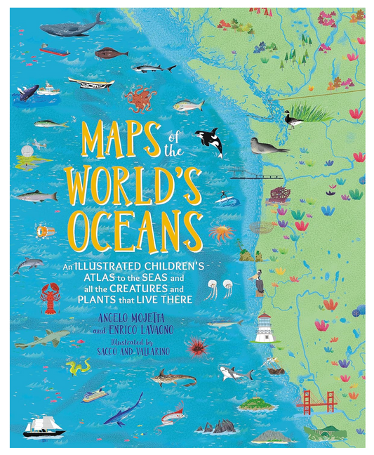 Maps of the Worlds Oceans