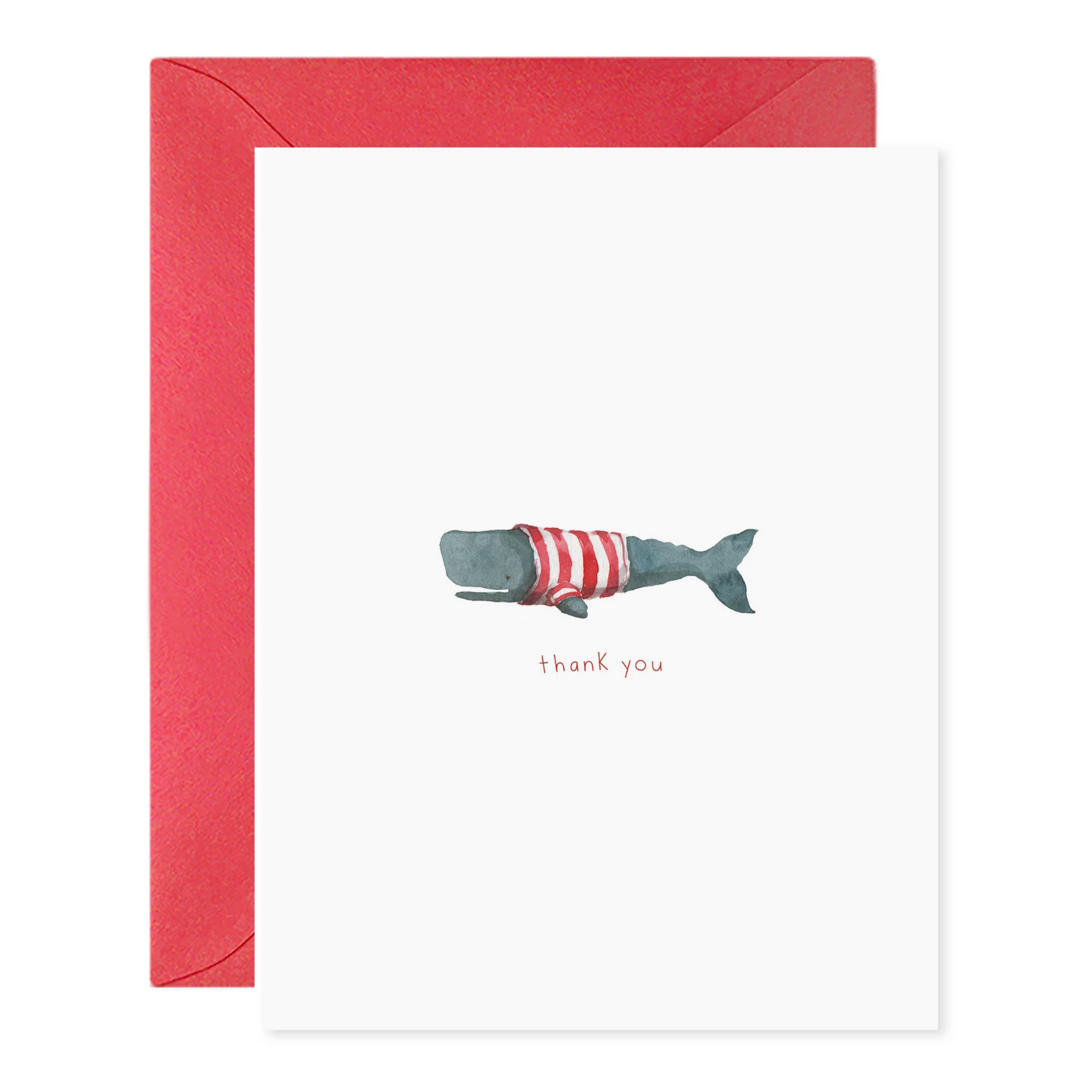 Whale Thanks Card