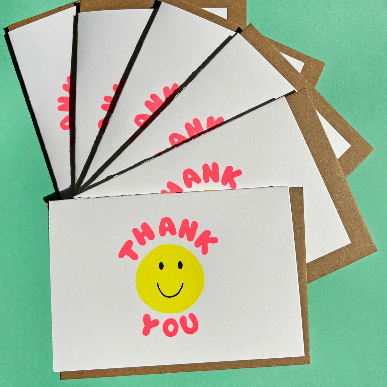 Smiley Thank You Notecard Box Set