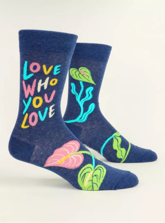 Love Who You Love Crew Socks (M)
