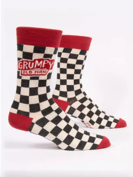Grumpy Old Man Crew Socks