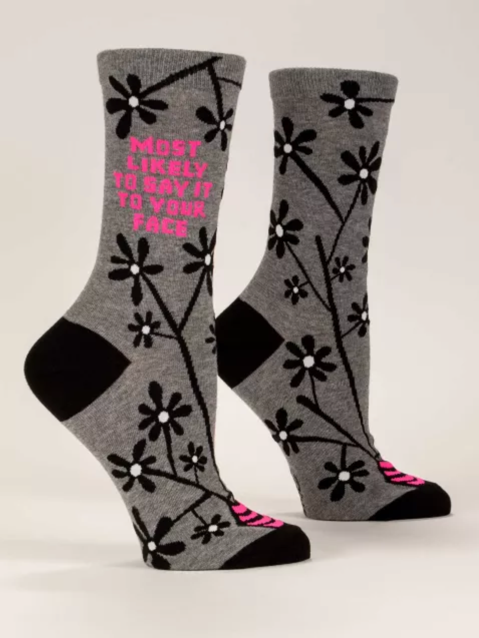 Say It To Your Face Women's Crew Socks