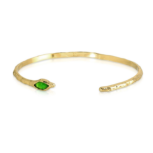 Green Quartz Mystic Serpent Bracelet