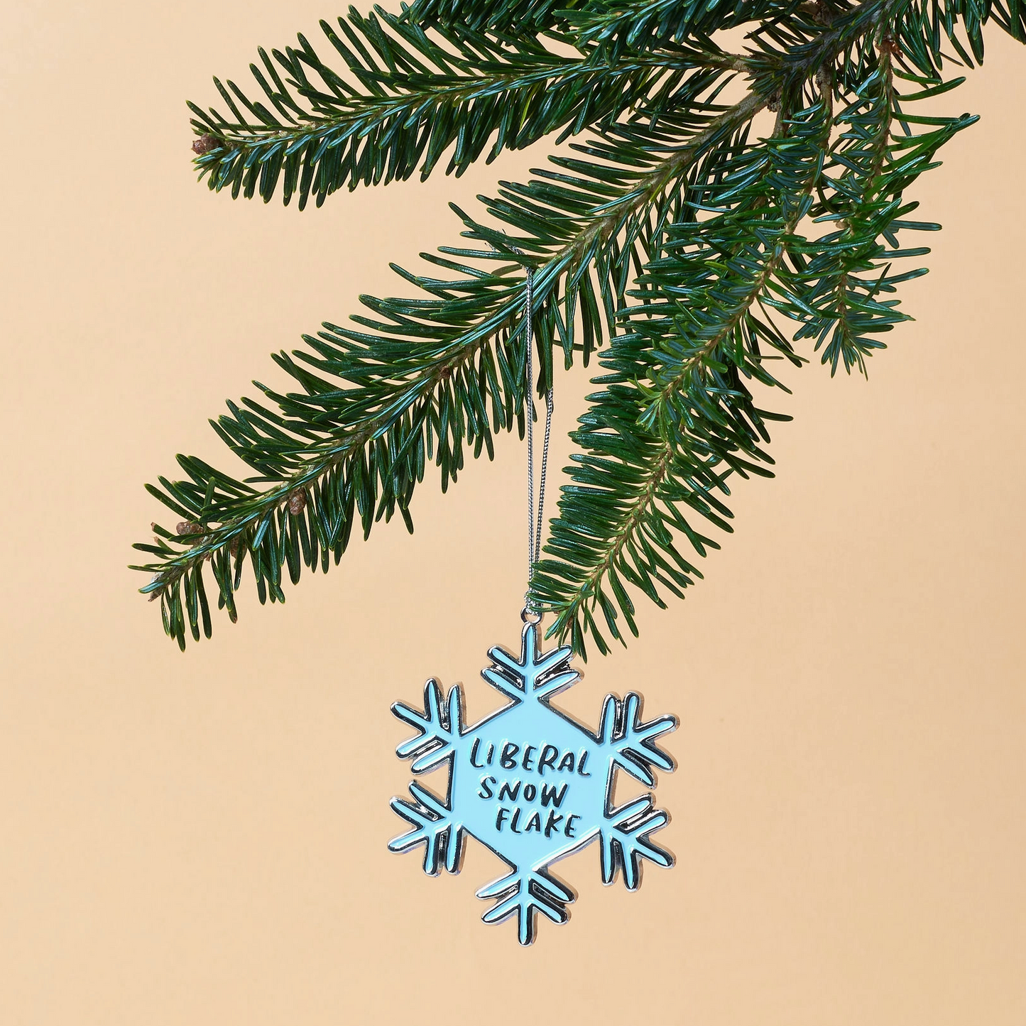 Liberal Snowflake Ornament