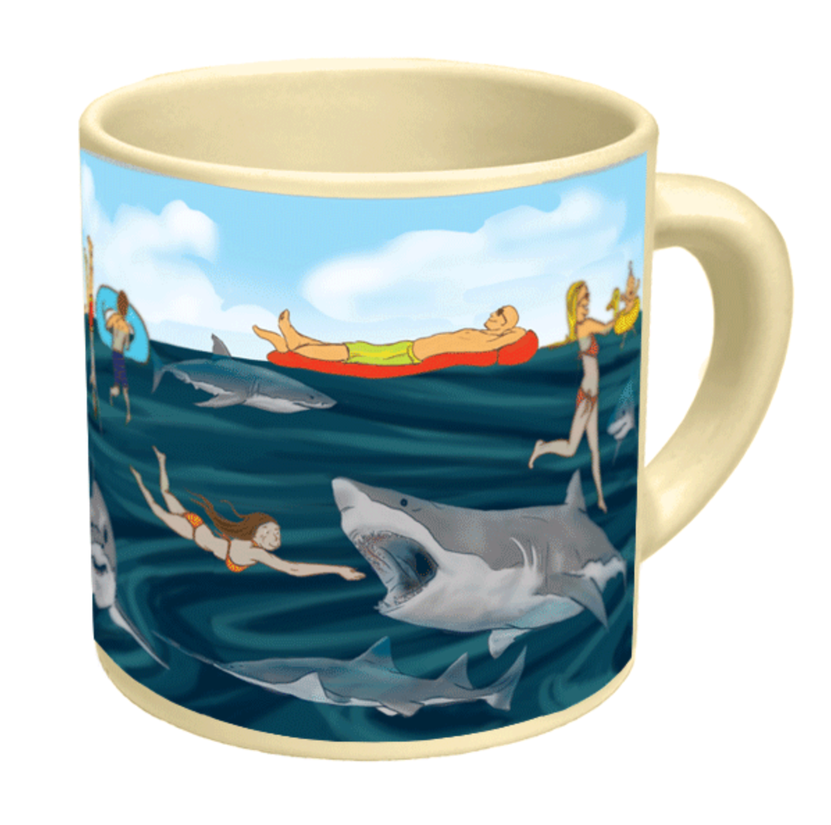 Shark! Heat Change Mug