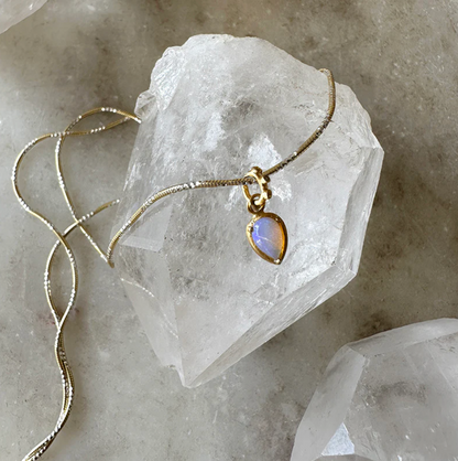 Ava Australian Opal Necklace