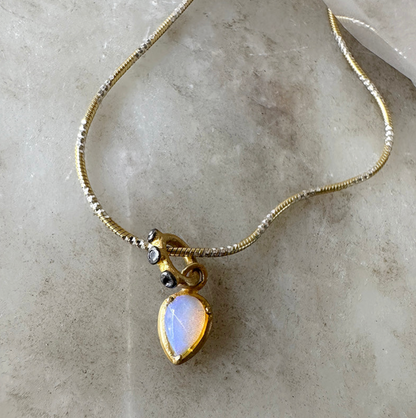 Ava Australian Opal Necklace