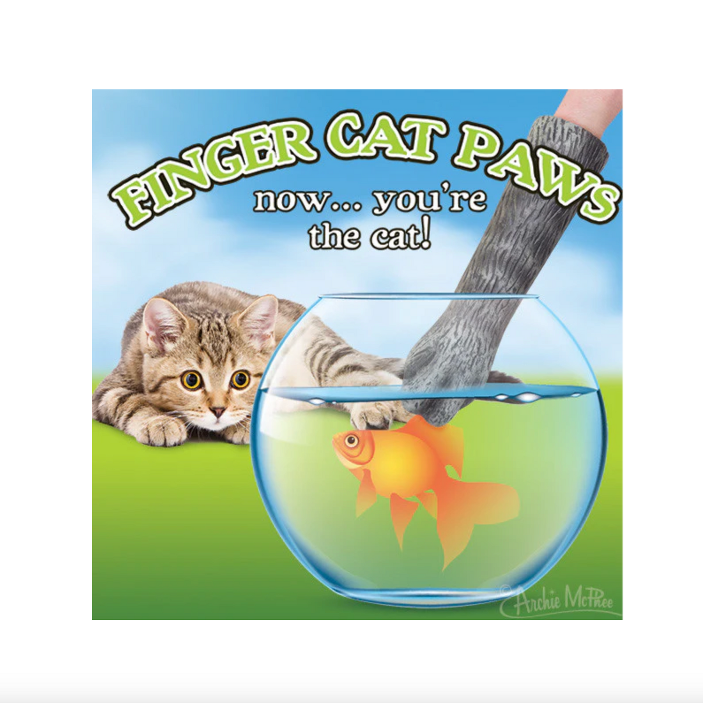 Cat Paw Finger Puppet