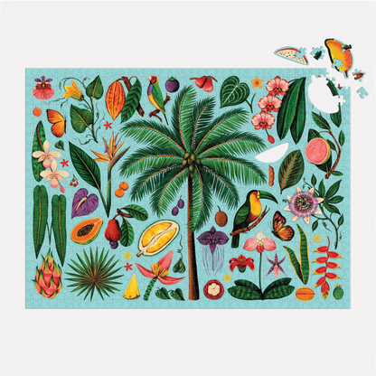 Tropics 1000 Piece Puzzle with Shaped Pieces