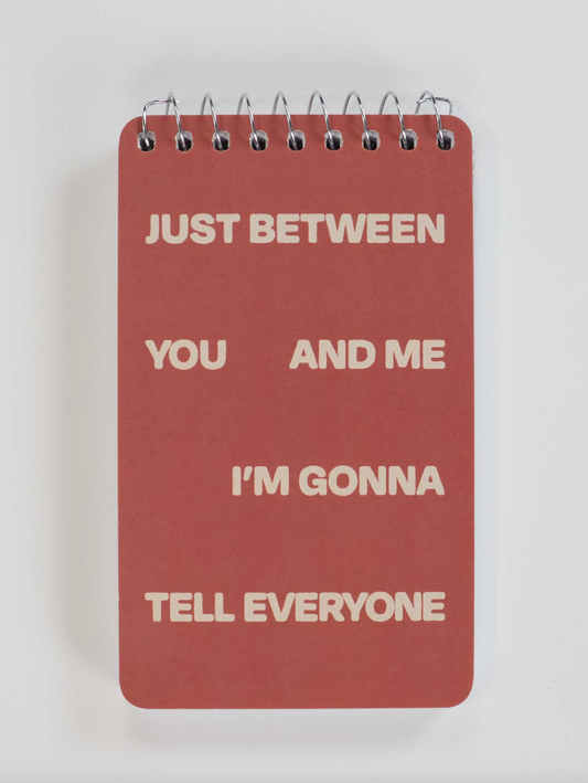 Tell Everyone Notebook